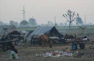 Settlement of impoverished nomadic tribe. Click for larger version