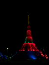 The Otter Fountain at Night