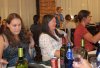 Catherine O'Reilly (centre), Dena Cator from SSC; Tom Serfass raises a glass in the background