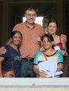 Padma da Silva (left), Reinhard Klenke, Jyoti Bandhari (front) and Rachel Kuhn