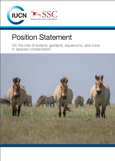 IUCN SSC Position Statement on the Role of Botanic Gardens, Aquariums and Zoos in Species Conservation