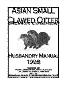 ASC Husbandry Manual (1998)