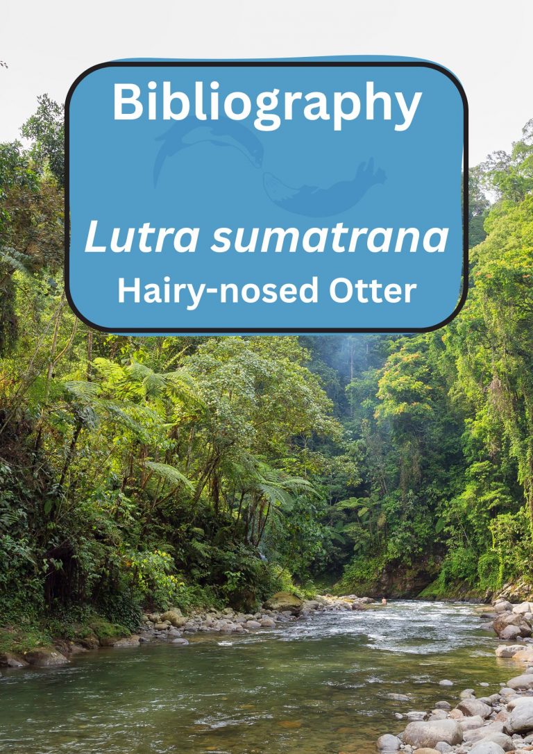 Lutra sumatrana Bibliography