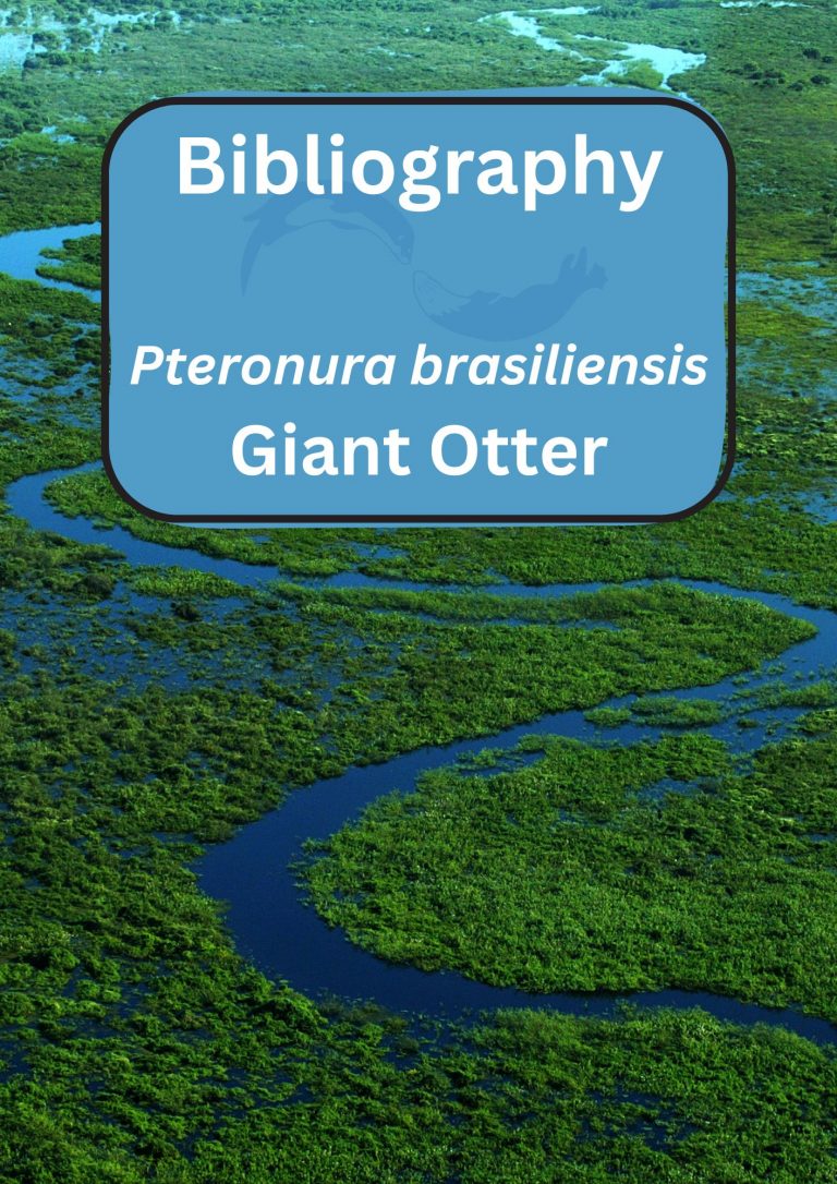 Pteronura brasiliensis Bibliography